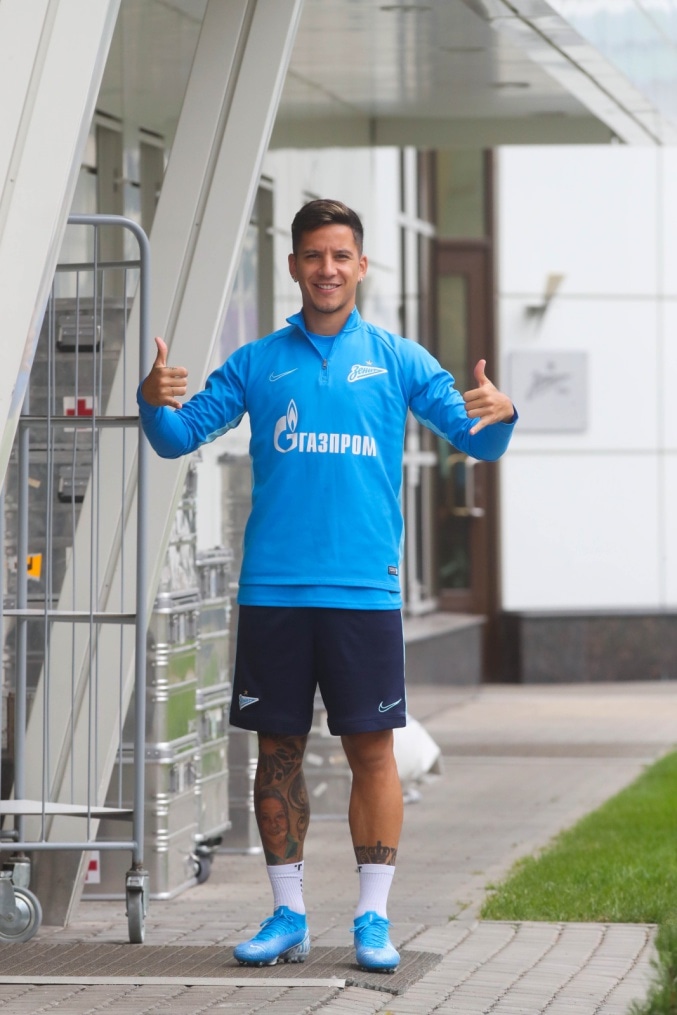 Открытая тренировка «Зенита» перед матчем с ФК «Краснодар»