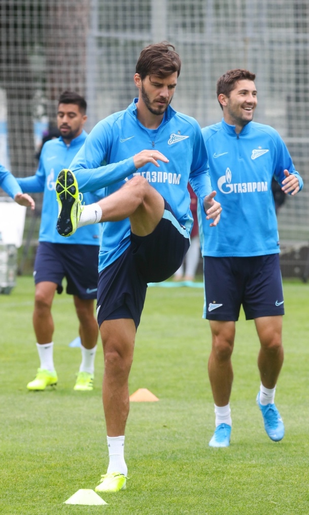 Открытая тренировка «Зенита» перед матчем с ФК «Краснодар»