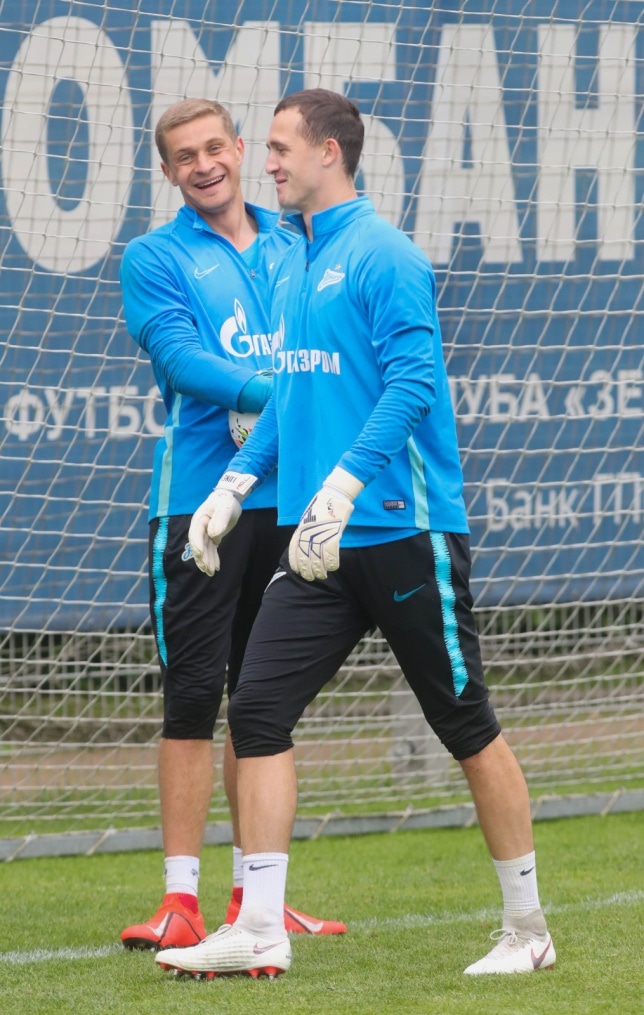 Открытая тренировка «Зенита» перед матчем с ФК «Краснодар»