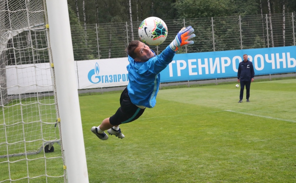 Открытая тренировка «Зенита» перед матчем с ФК «Краснодар»