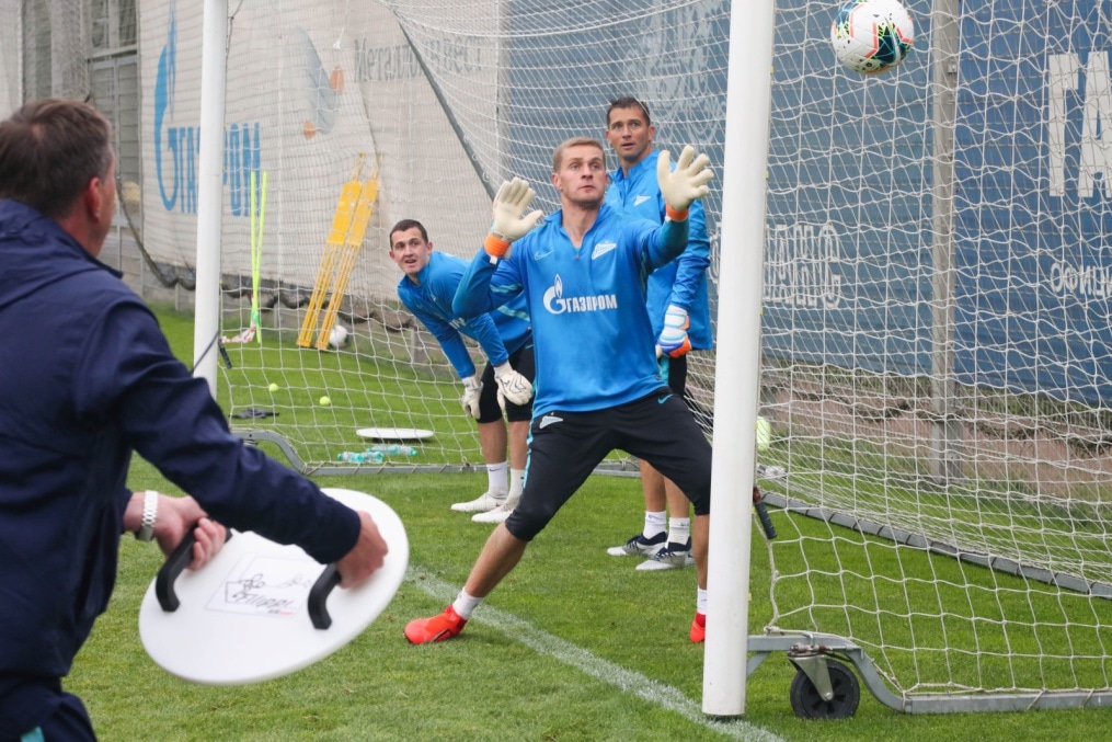 Открытая тренировка «Зенита» перед матчем с ФК «Краснодар»