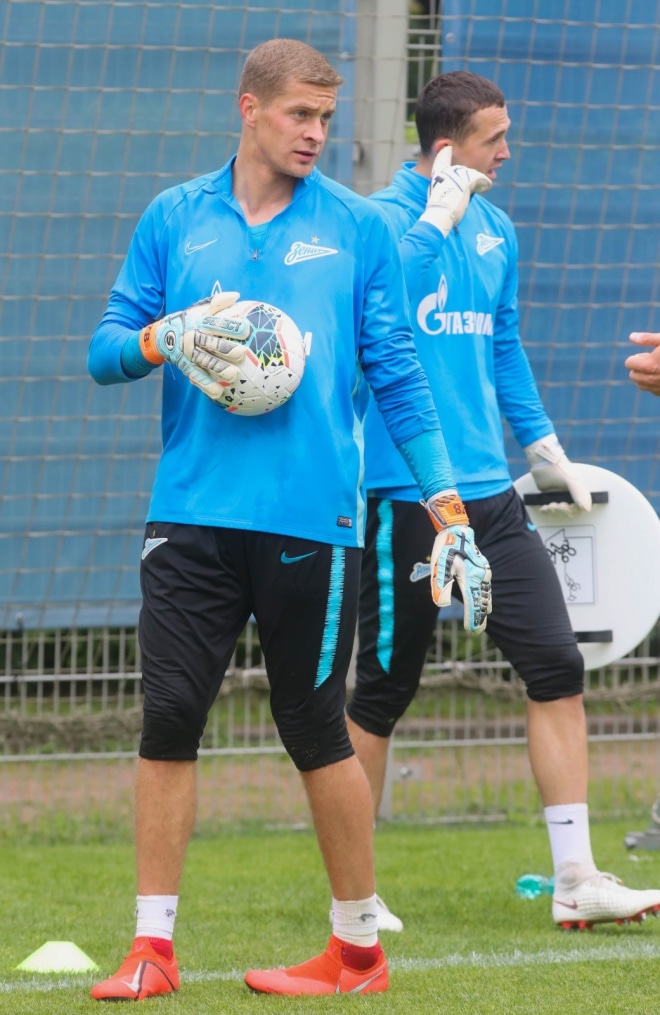 Открытая тренировка «Зенита» перед матчем с ФК «Краснодар»