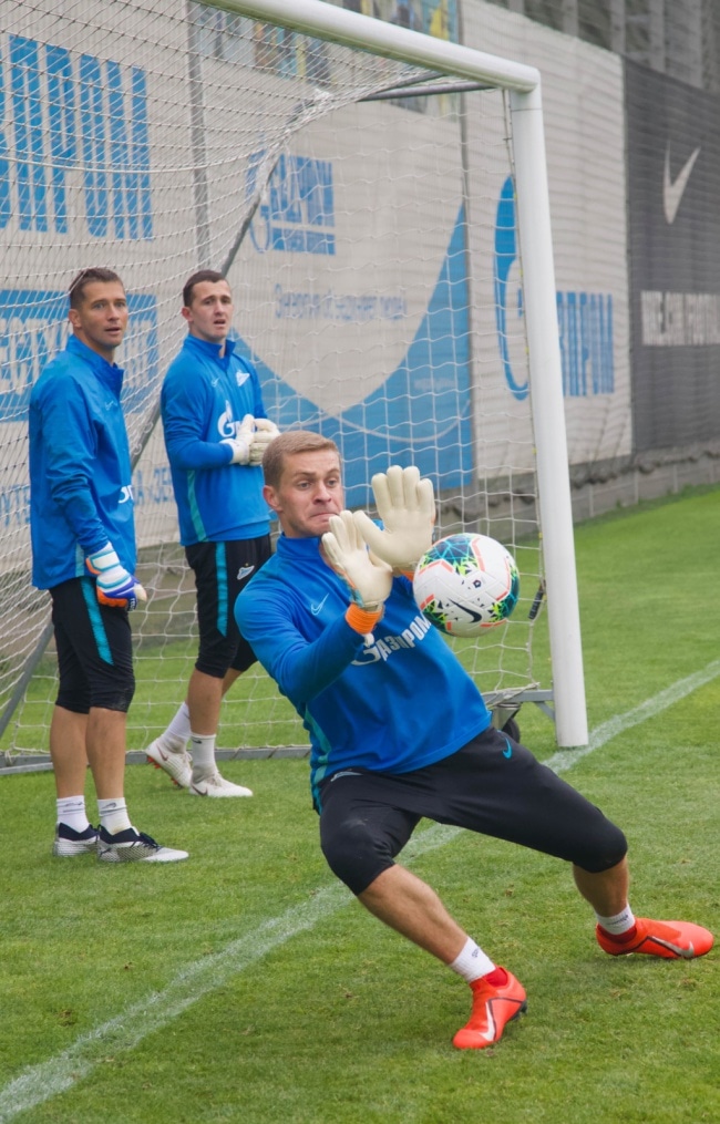 Открытая тренировка «Зенита» перед матчем с ФК «Краснодар»