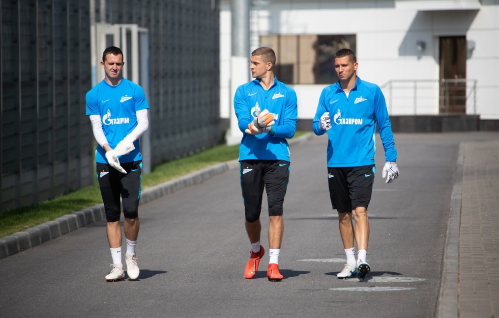 Открытая тренировка «Зенита» перед матчем с  «Динамо»