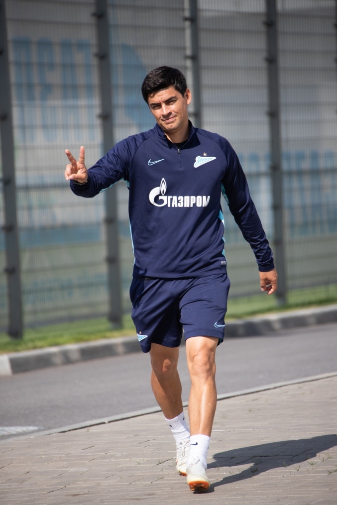 Открытая тренировка «Зенита» перед матчем с  «Динамо»