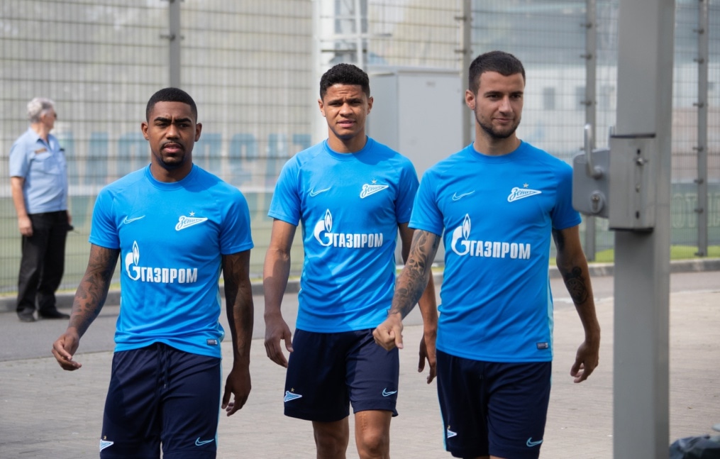 Открытая тренировка «Зенита» перед матчем с  «Динамо»