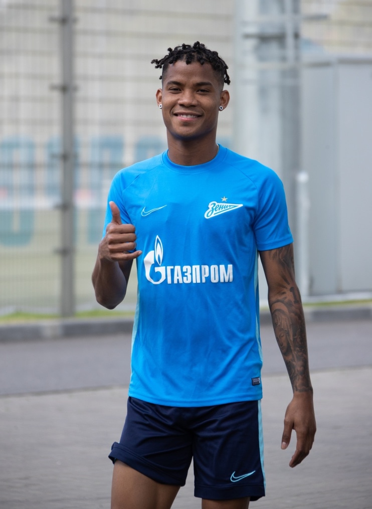 Открытая тренировка «Зенита» перед матчем с  «Динамо»