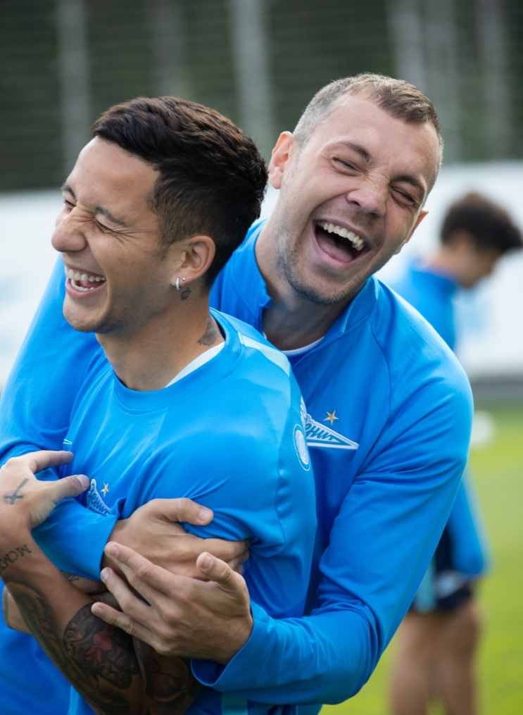 Открытая тренировка «Зенита» перед матчем с  «Динамо»