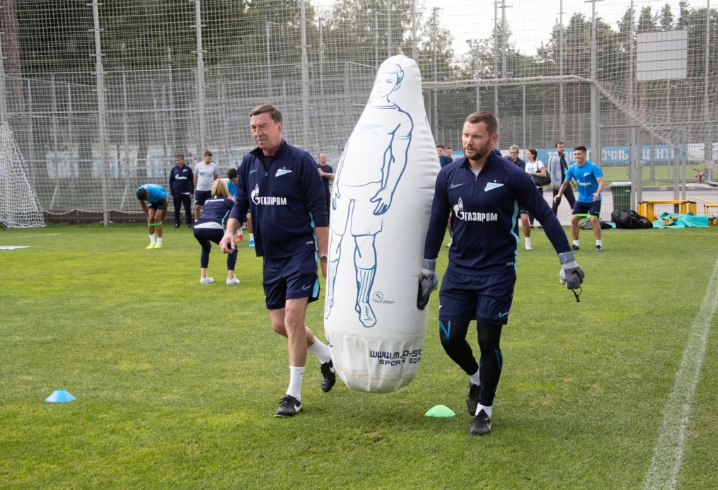Открытая тренировка «Зенита» перед матчем с  «Динамо»