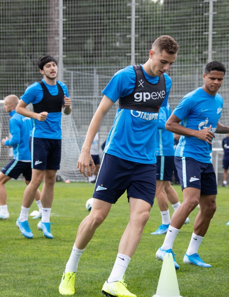 Открытая тренировка «Зенита» перед матчем с  «Динамо»