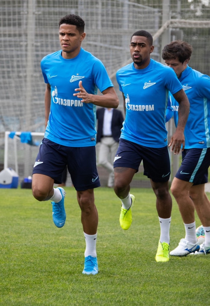Открытая тренировка «Зенита» перед матчем с  «Динамо»