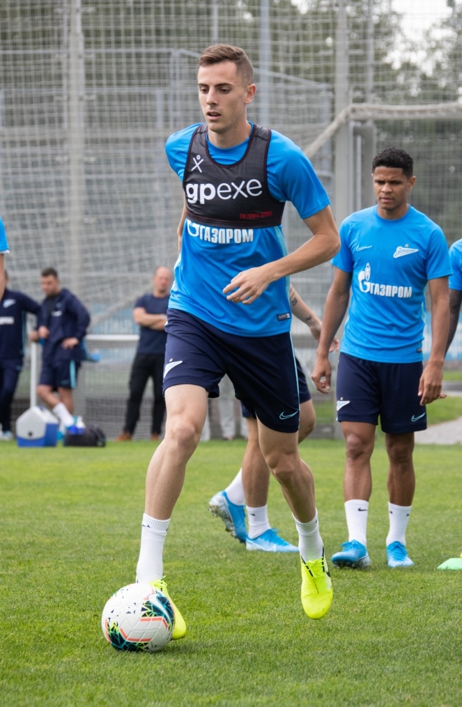 Открытая тренировка «Зенита» перед матчем с  «Динамо»
