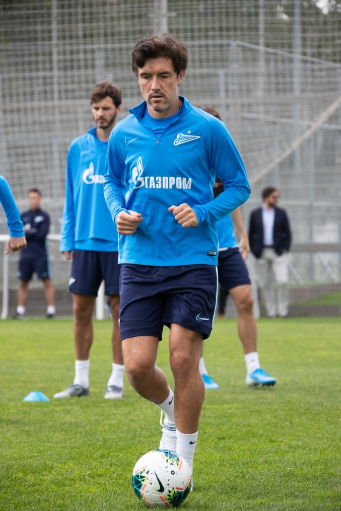 Открытая тренировка «Зенита» перед матчем с  «Динамо»