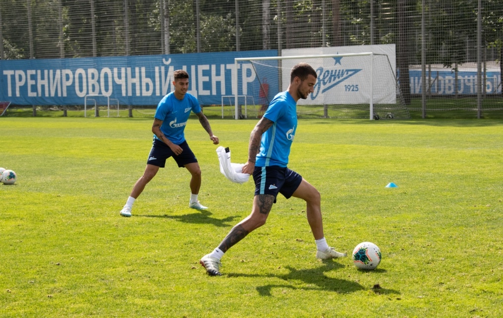 Открытая тренировка «Зенита» перед матчем с  «Динамо»