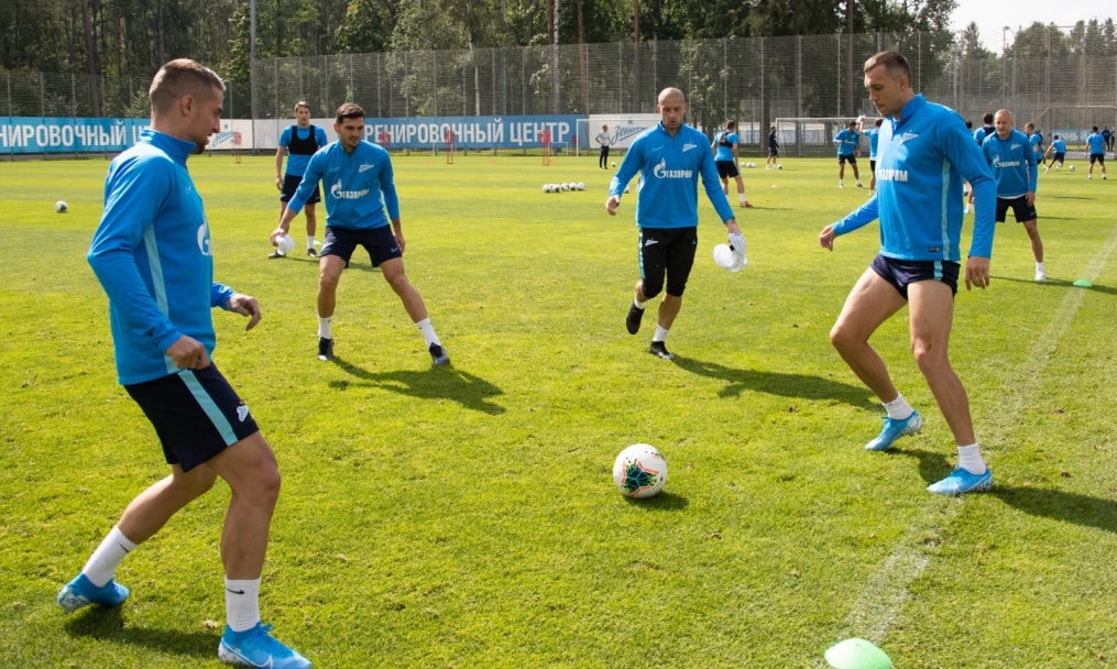 Открытая тренировка «Зенита» перед матчем с  «Динамо»