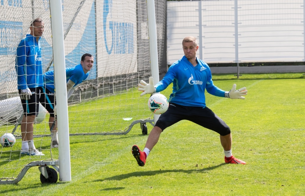 Открытая тренировка «Зенита» перед матчем с  «Динамо»