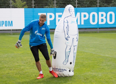 Открытая тренировка «Зенита» перед матчем с  «Динамо»