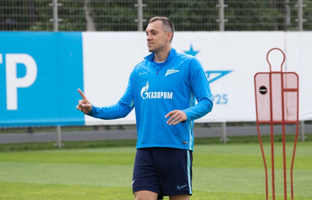 Открытая тренировка «Зенита» перед матчем с  «Динамо»