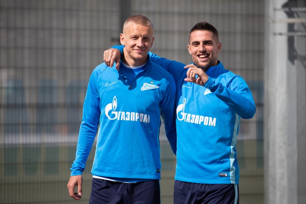 Открытая тренировка «Зенита» перед матчем с  «Динамо»