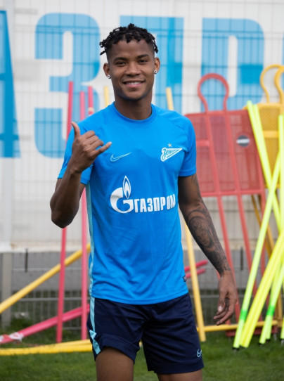 Открытая тренировка «Зенита» перед матчем с  «Динамо»