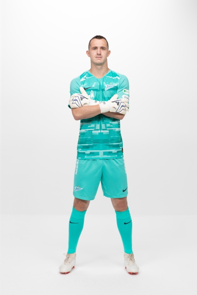 Фотосессия футболистов и тренеров основного состава ФК «Зенит» сезона 2019/20