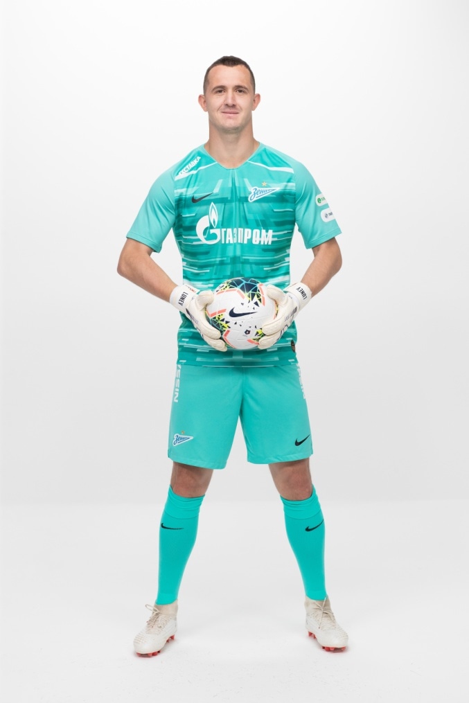 Фотосессия футболистов и тренеров основного состава ФК «Зенит» сезона 2019/20