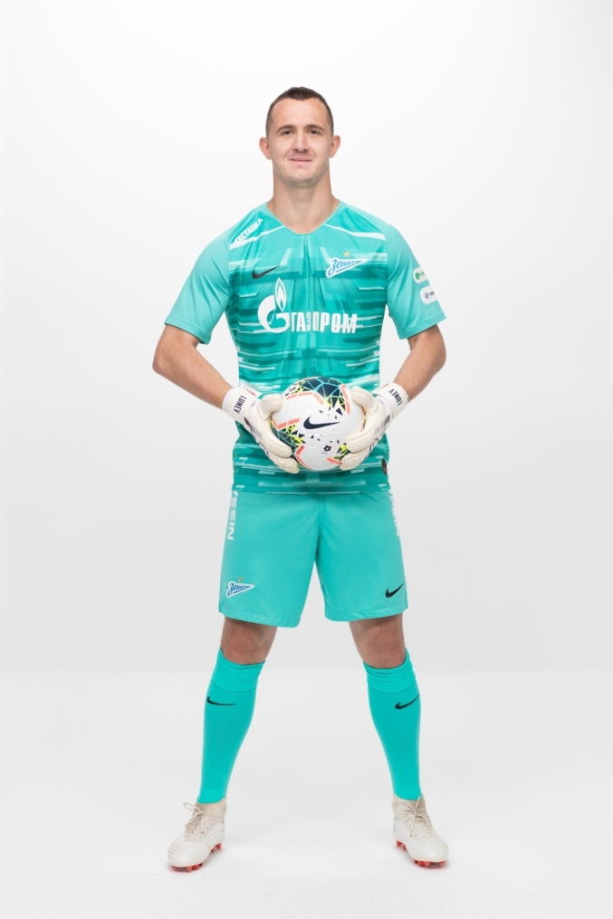 Фотосессия футболистов и тренеров основного состава ФК «Зенит» сезона 2019/20