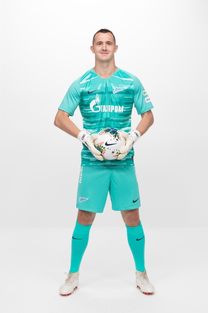 Фотосессия футболистов и тренеров основного состава ФК «Зенит» сезона 2019/20