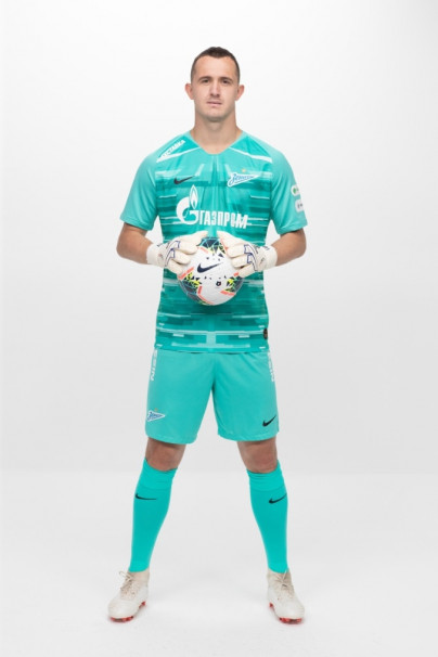 Фотосессия футболистов и тренеров основного состава ФК «Зенит» сезона 2019/20