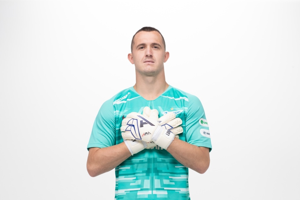 Фотосессия футболистов и тренеров основного состава ФК «Зенит» сезона 2019/20