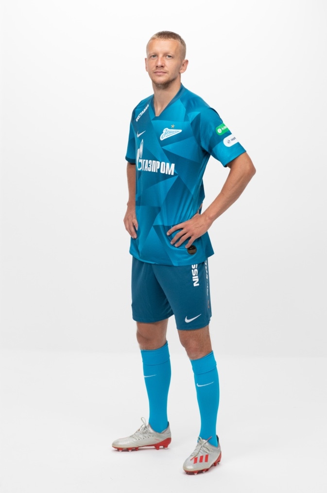 Фотосессия футболистов и тренеров основного состава ФК «Зенит» сезона 2019/20