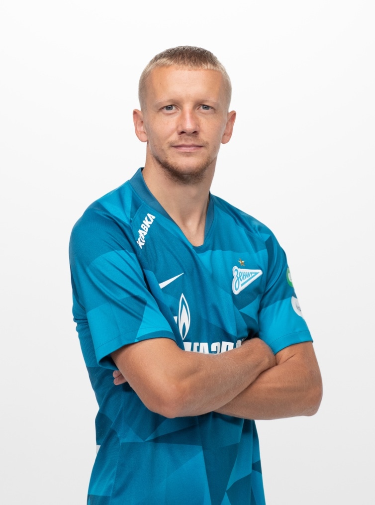 Фотосессия футболистов и тренеров основного состава ФК «Зенит» сезона 2019/20