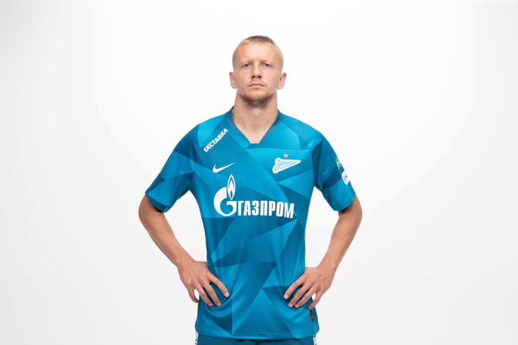 Фотосессия футболистов и тренеров основного состава ФК «Зенит» сезона 2019/20