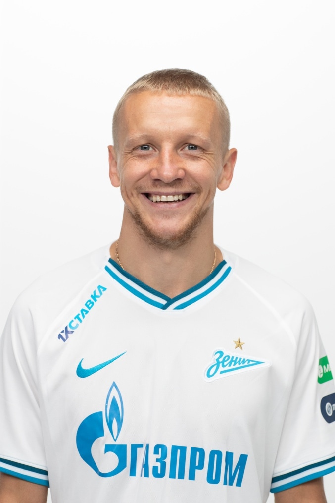 Фотосессия футболистов и тренеров основного состава ФК «Зенит» сезона 2019/20