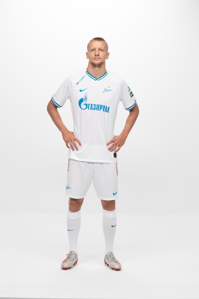 Фотосессия футболистов и тренеров основного состава ФК «Зенит» сезона 2019/20