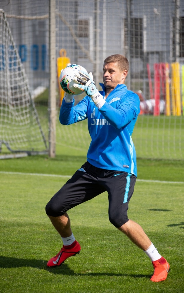 Открытая тренировка «Зенита» перед матчем с ФК «Ахмат»