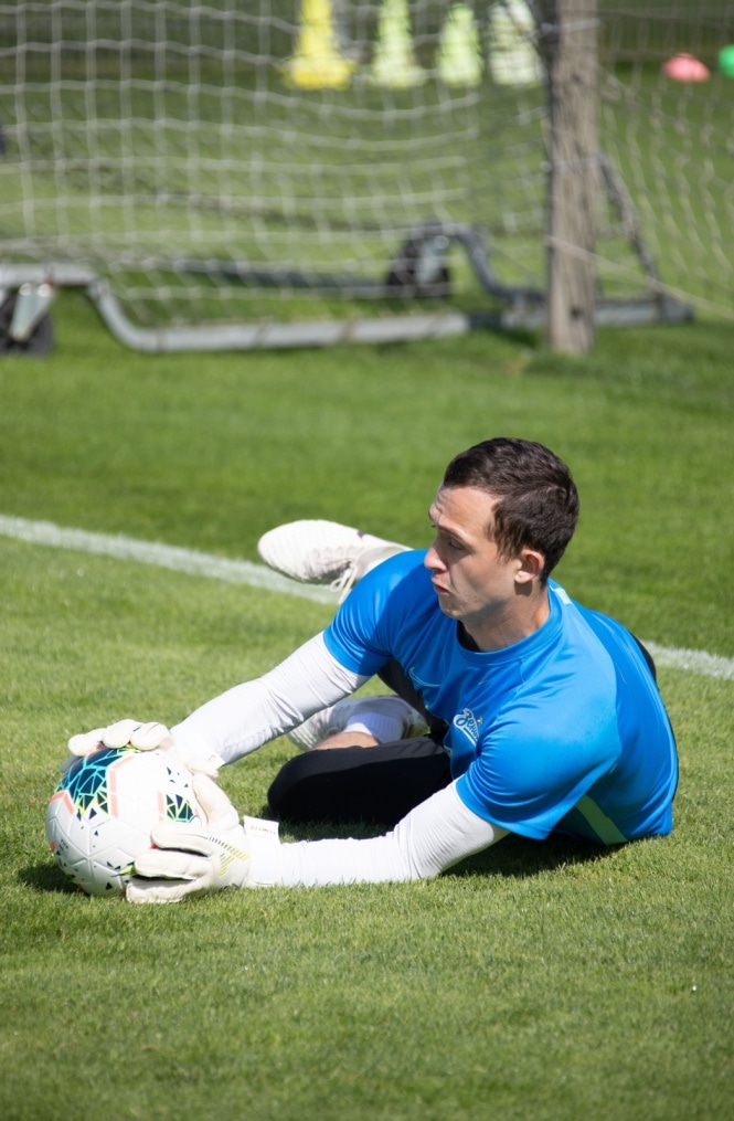 Открытая тренировка «Зенита» перед матчем с ФК «Ахмат»