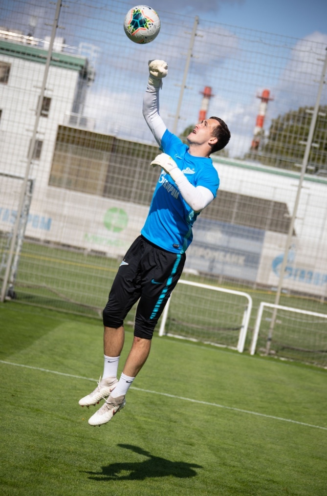 Открытая тренировка «Зенита» перед матчем с ФК «Ахмат»