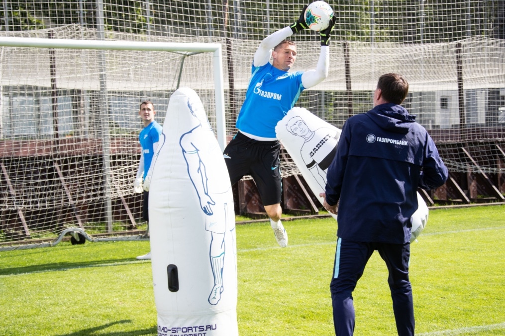 Открытая тренировка «Зенита» перед матчем с ФК «Ахмат»