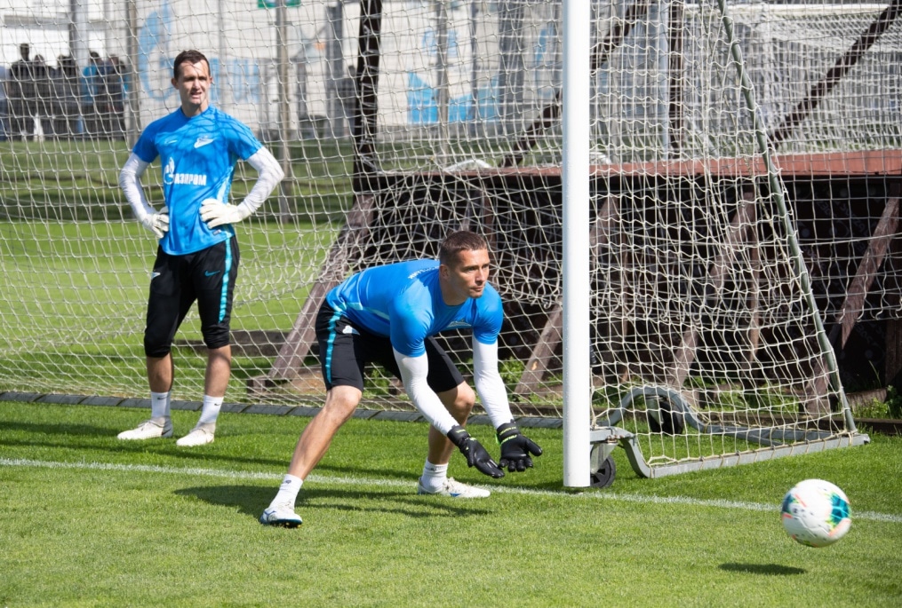 Открытая тренировка «Зенита» перед матчем с ФК «Ахмат»