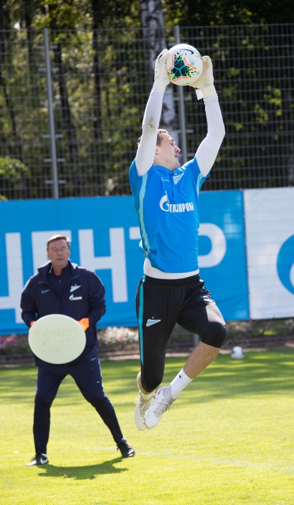 Открытая тренировка «Зенита» перед матчем с ФК «Ахмат»
