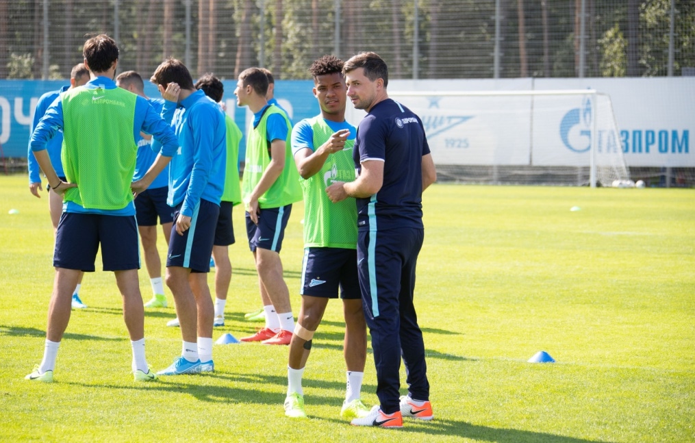 Открытая тренировка «Зенита» перед матчем с ФК «Ахмат»
