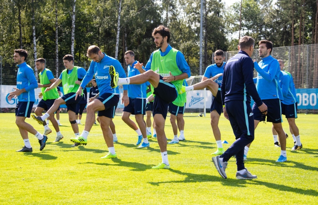 Открытая тренировка «Зенита» перед матчем с ФК «Ахмат»