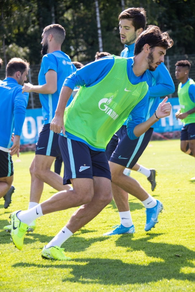 Открытая тренировка «Зенита» перед матчем с ФК «Ахмат»