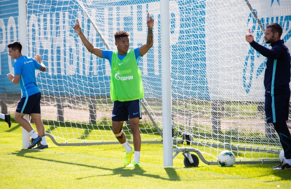 Открытая тренировка «Зенита» перед матчем с ФК «Ахмат»