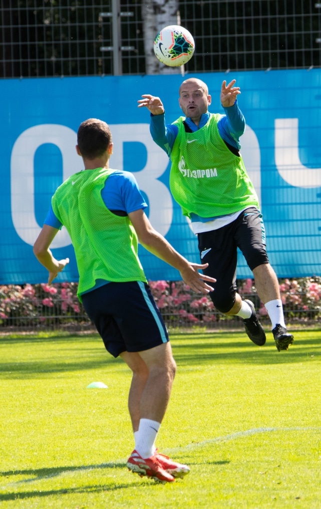 Открытая тренировка «Зенита» перед матчем с ФК «Ахмат»