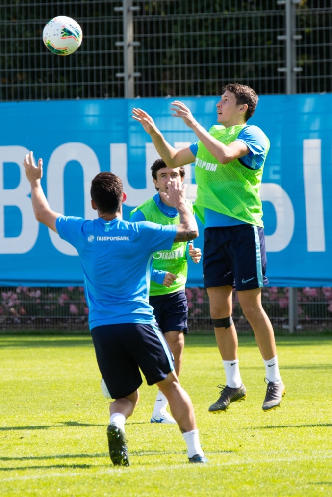 Открытая тренировка «Зенита» перед матчем с ФК «Ахмат»