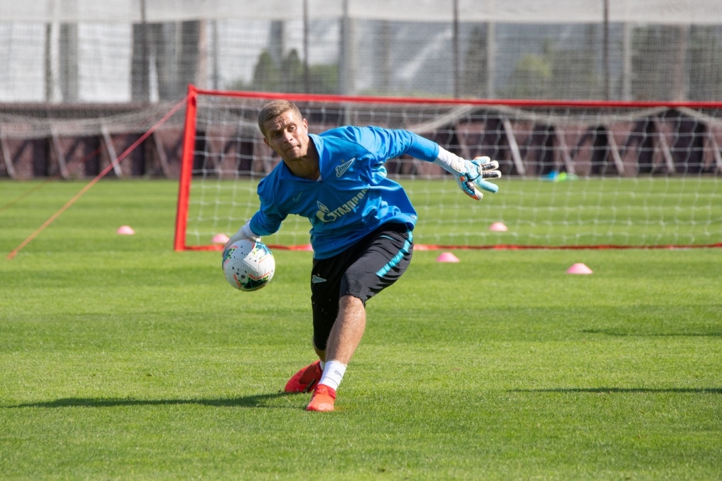 Открытая тренировка «Зенита» перед матчем с ФК «Ахмат»