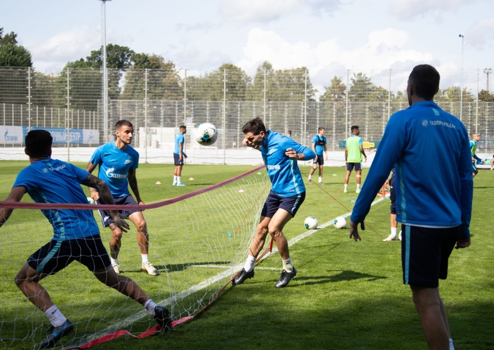 Открытая тренировка «Зенита» перед матчем с ФК «Ахмат»