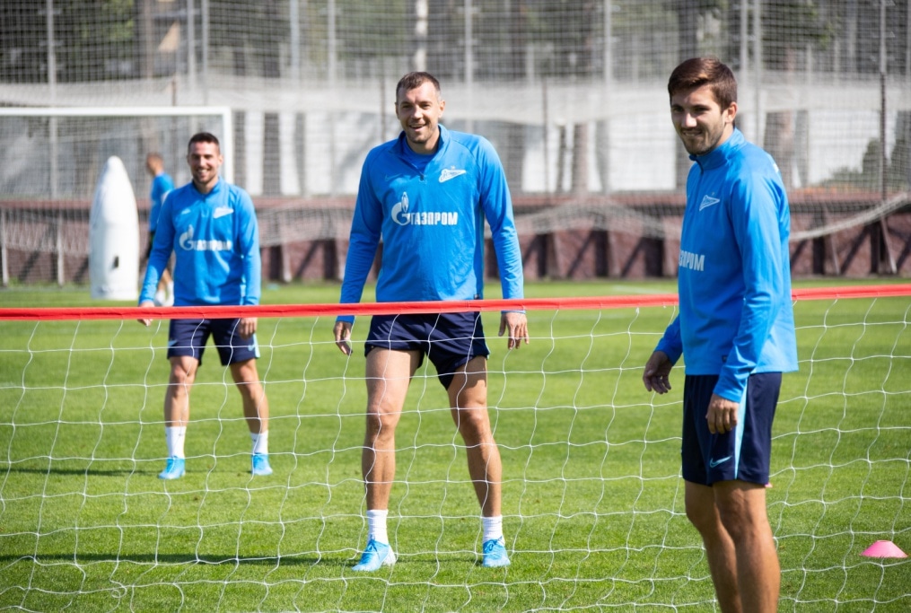 Открытая тренировка «Зенита» перед матчем с ФК «Ахмат»